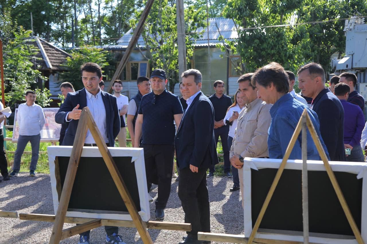 Parkent tumanida “IT shaharcha” qurilishiga start berildi