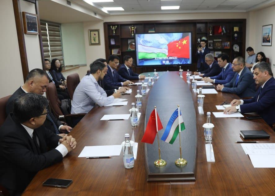 Ўзбекистон-Хитой ўртасидаги ҳамкорлик муҳокама этилди