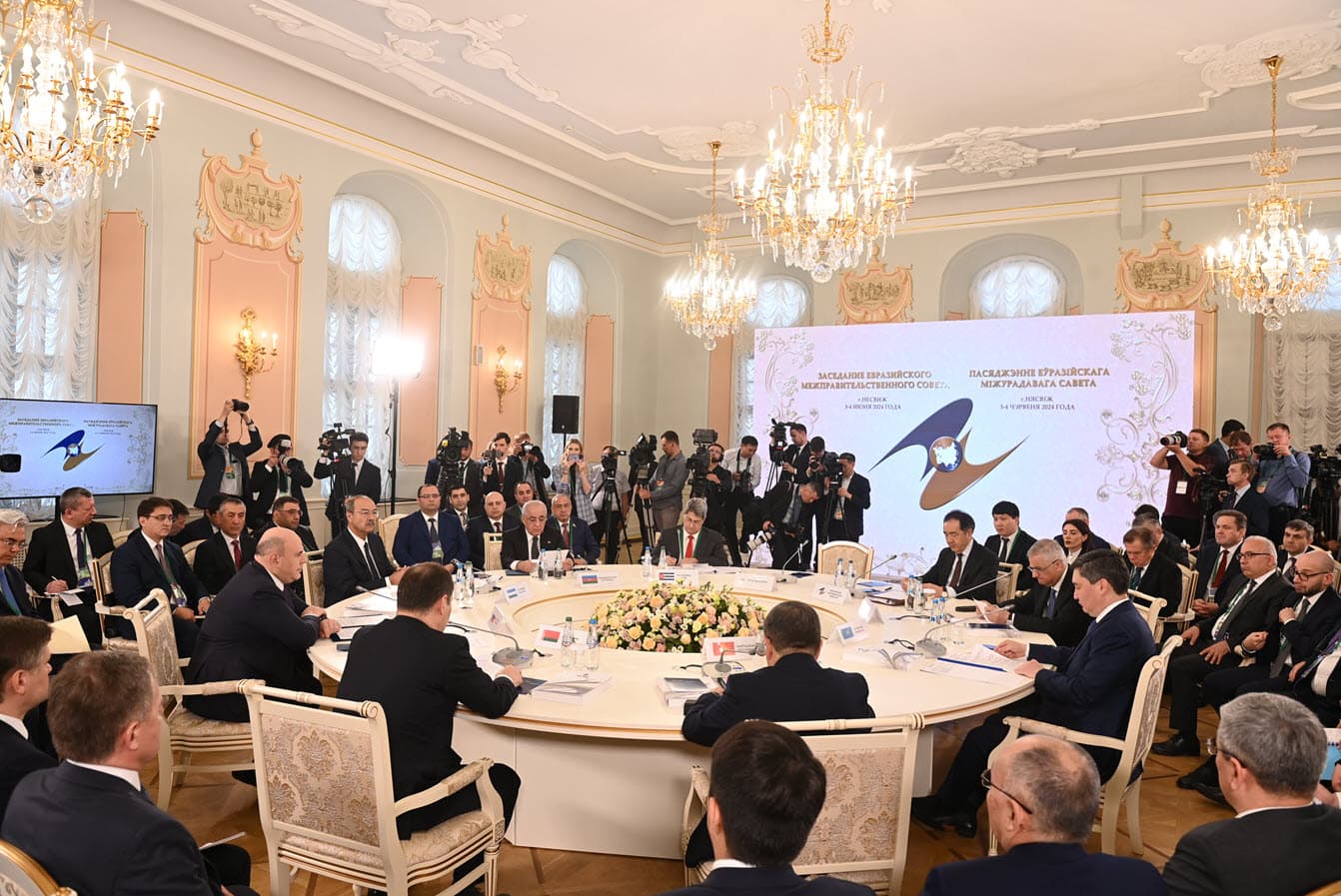 Несвиж шаҳрида Евроосиё ҳукуматлараро кенгашининг навбатдаги мажлиси ўтказилди