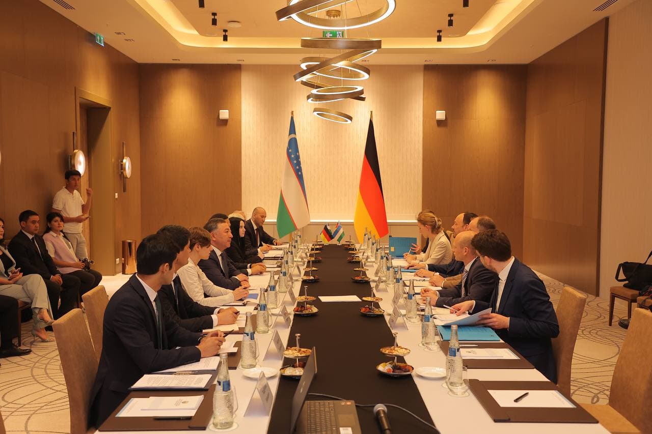 O‘zbekiston va Germaniya Federativ Respublikasi o‘rtasidagi o‘zaro hamkorlik aloqalari