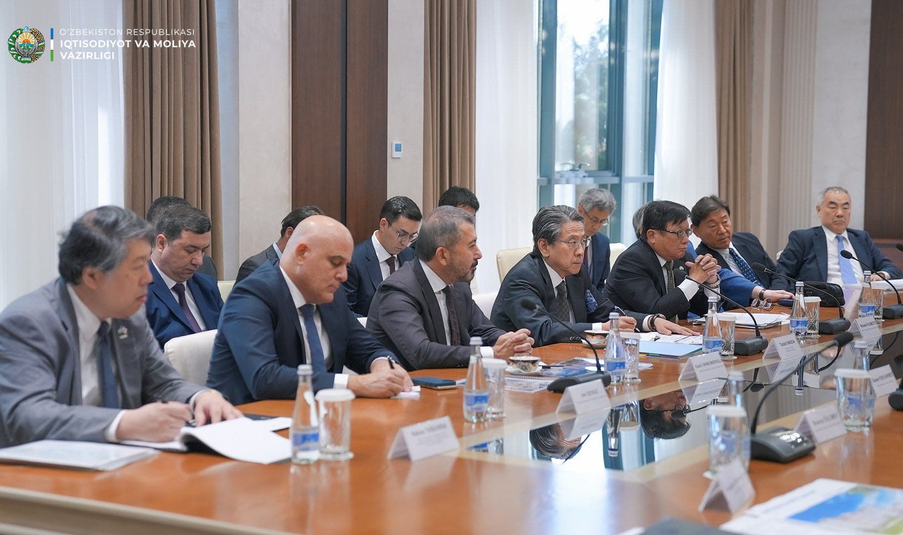 Yaponiya delegatsiyasi vakillari bilan uchrashuv bo‘lib o‘tdi