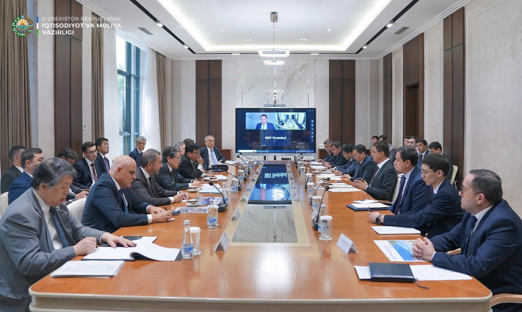 Yaponiya delegatsiyasi vakillari bilan uchrashuv bo‘lib o‘tdi