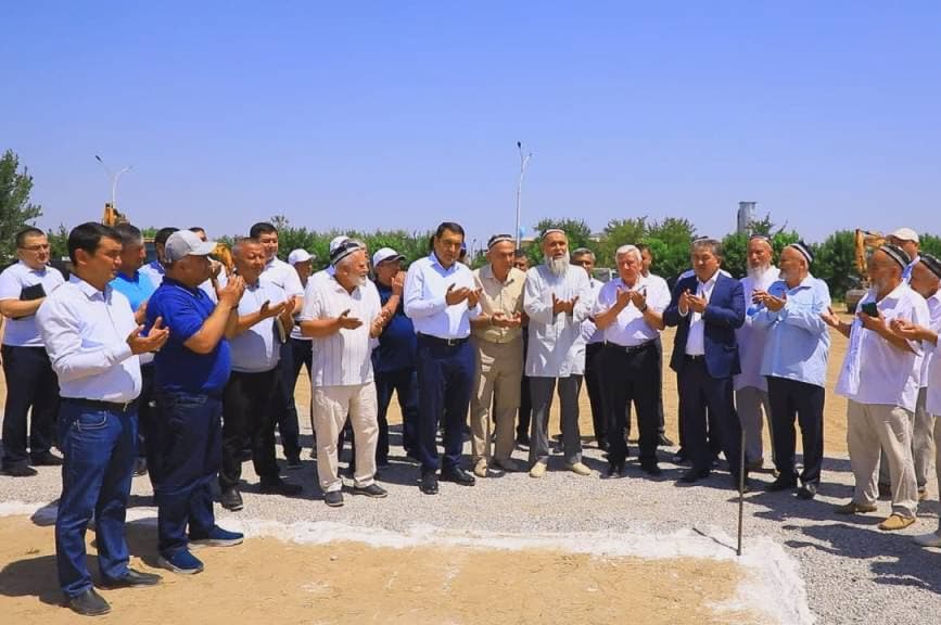 Марғилонда “Янги Ўзбекистон” қурилиши бошланди