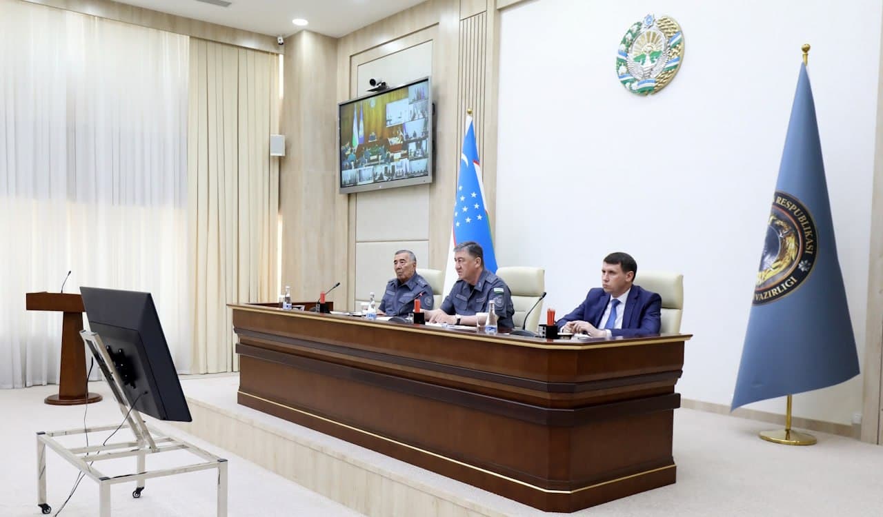 Ички ишлар органларида профессионал ҳамда бошқарув кадрларини тайёрлашга қаратилган йиғилиш тафсилотлари