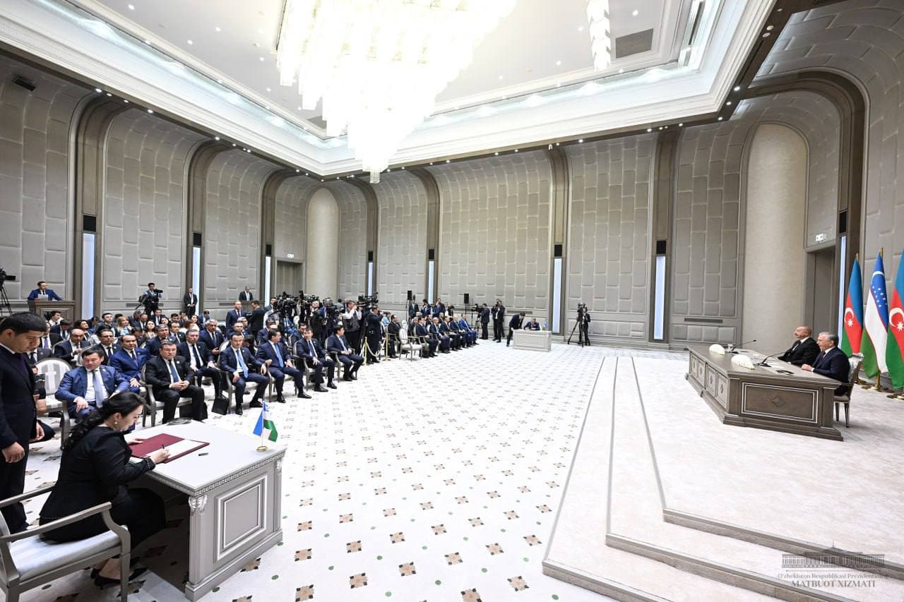 Ўзбекистон ва Озарбайжон ўртасидаги муносабатлар иттифоқчилик даражасига кўтарилди