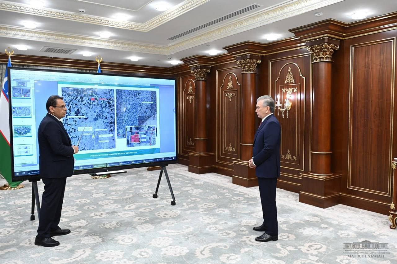 President gets acquainted with social and economic projects