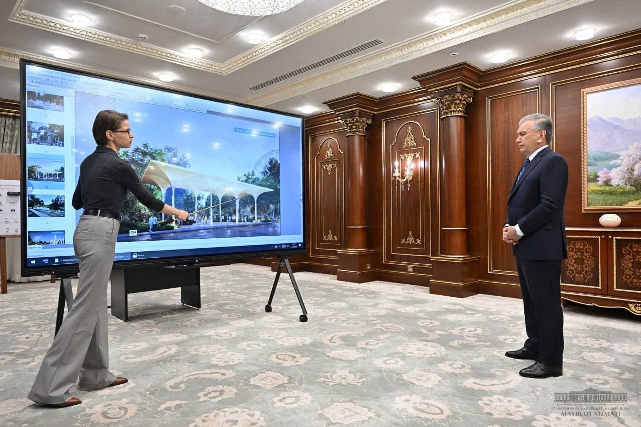 Bunyodkorlik loyihalari taqdimot qilindi