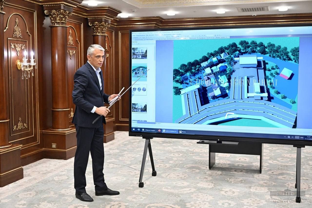 Bunyodkorlik loyihalari taqdimot qilindi