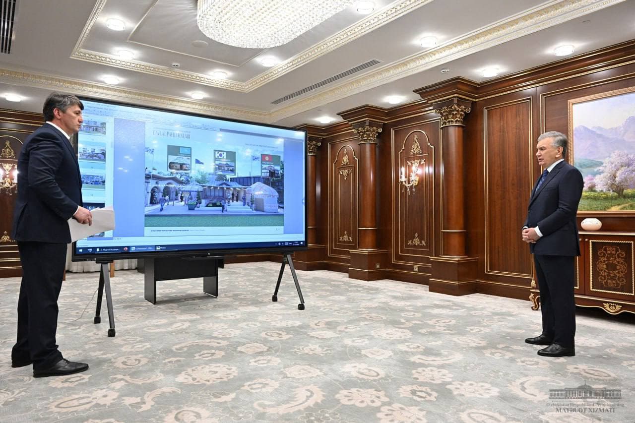 Bunyodkorlik loyihalari taqdimot qilindi