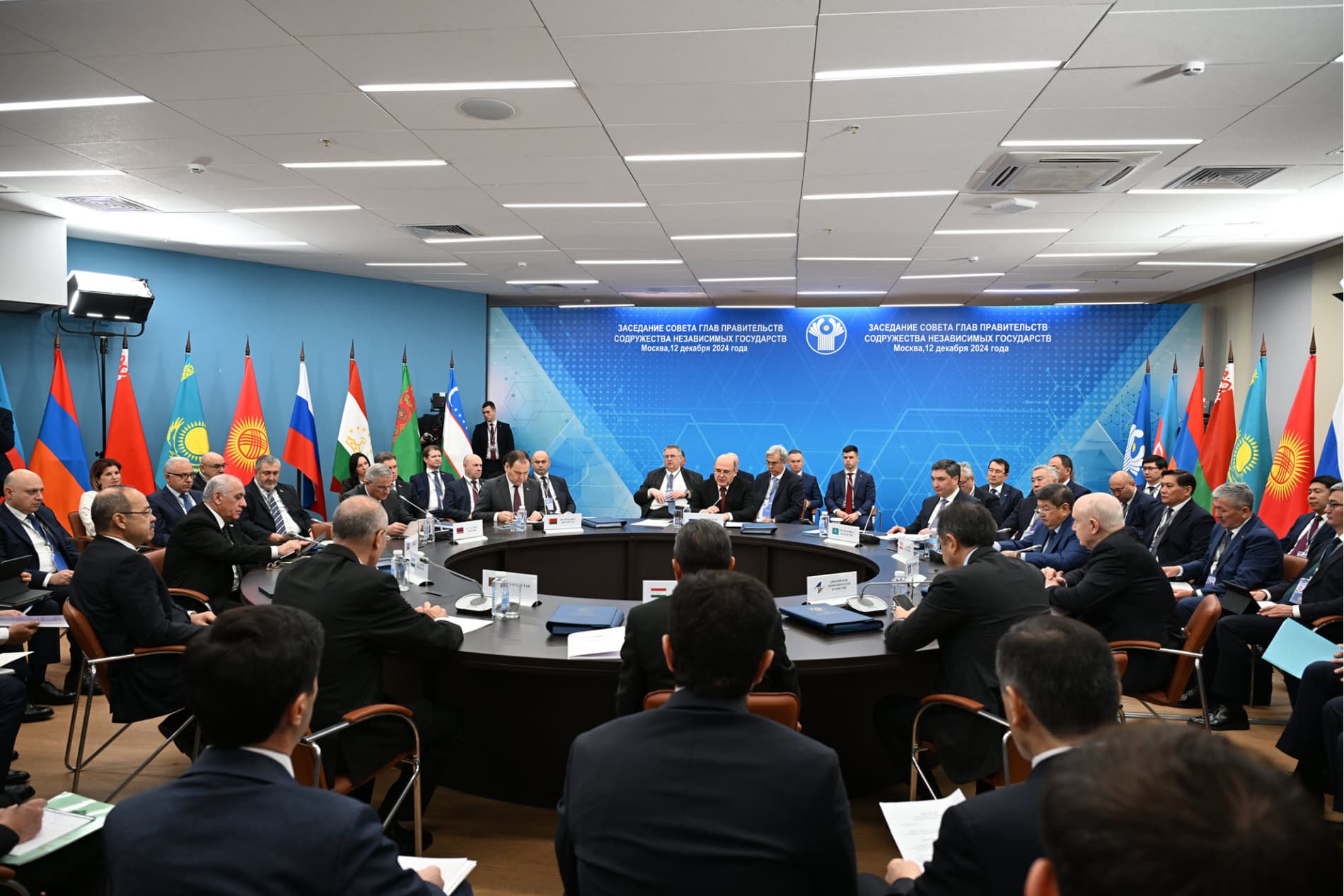 Москвада МДҲ Ҳукумат раҳбарлари кенгашининг навбатдаги мажлиси бўлиб ўтди