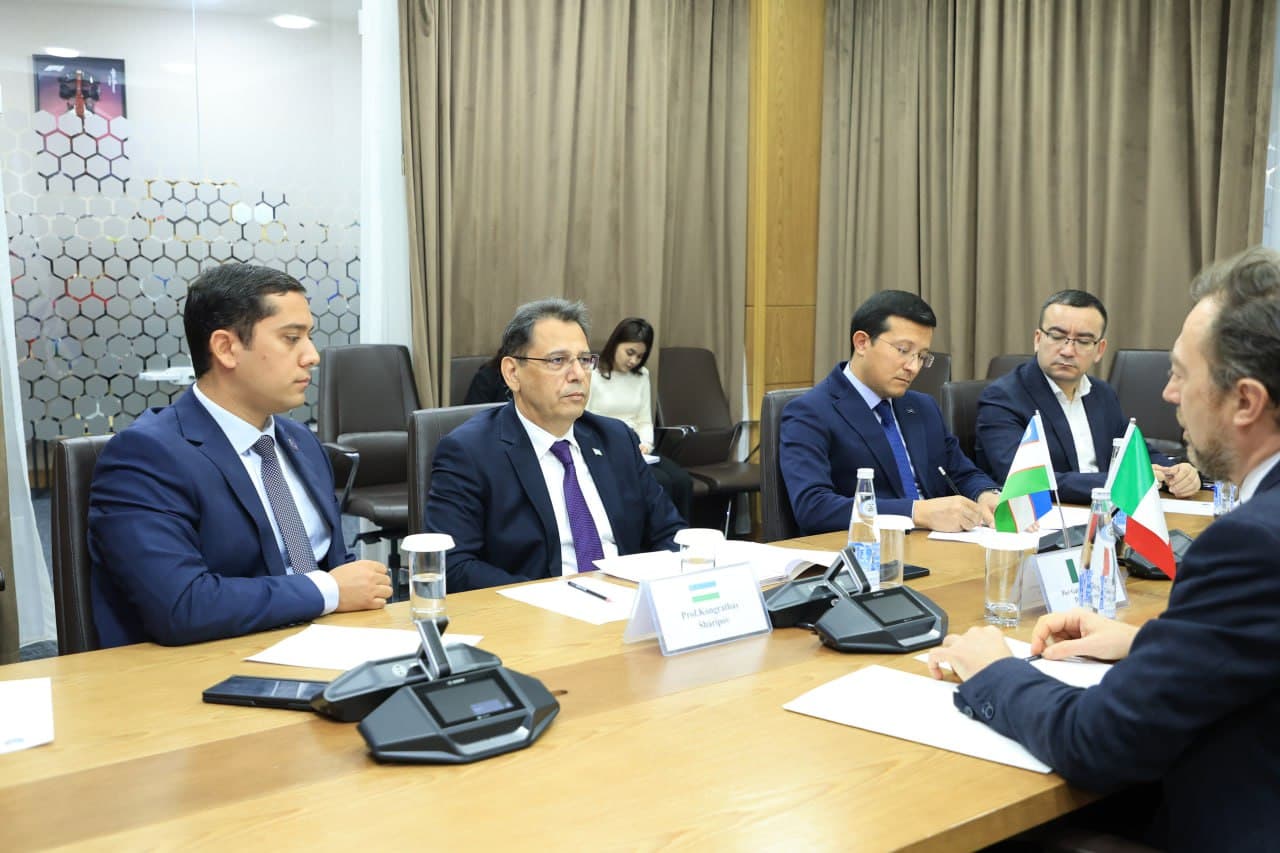 O‘zbekiston va Italiya: ta’lim, fan va innovatsiya sohasidagi hamkorlik yanada faollashadi
