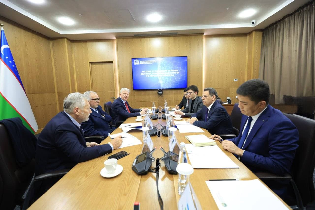 Oliy ta’lim, fan va innovatsiyalar vaziri xalqaro maslahatchilar kengashi delegatsiyasi bilan uchrashdi