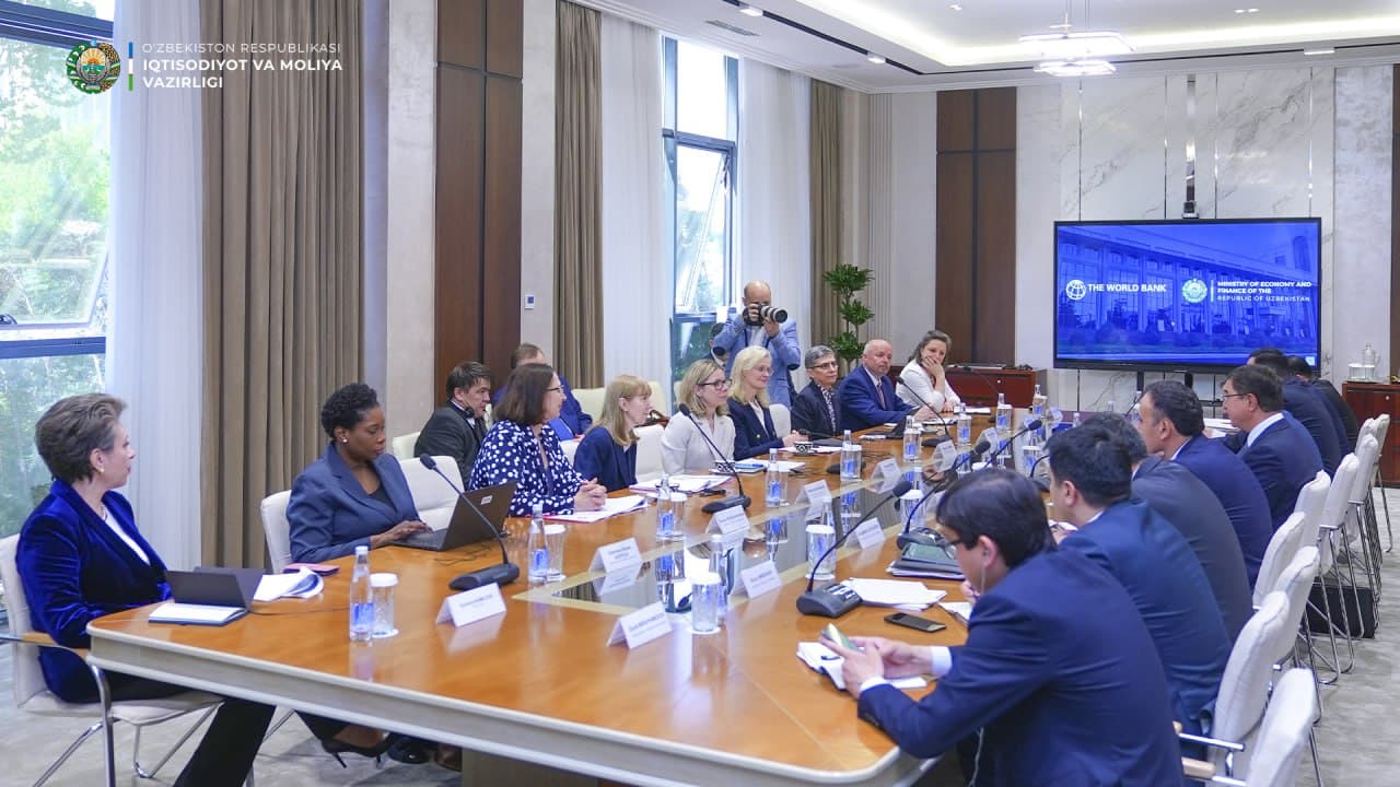 A meeting was held with the Managing Director for Operations of the World Bank, Anna Bjerde