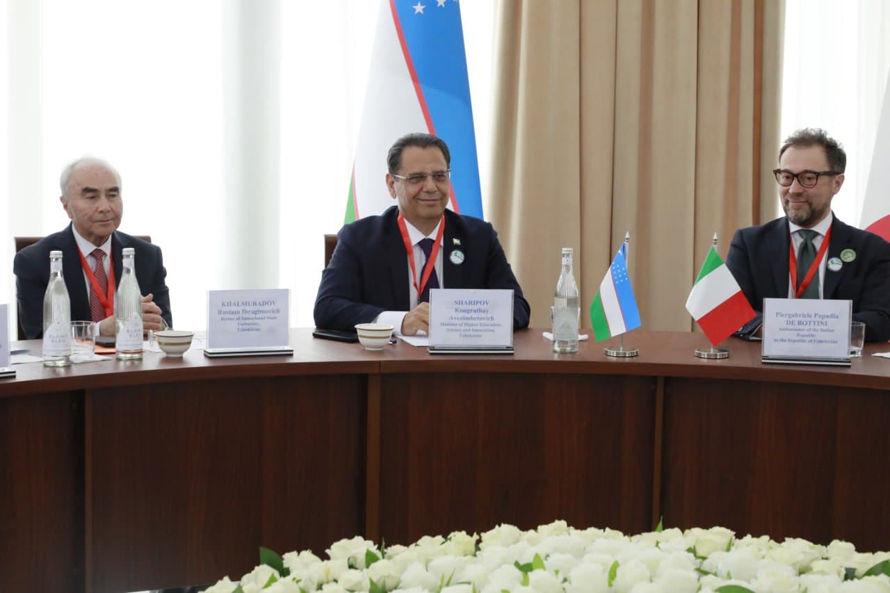 Ўзбекистон ва Италия университетлари ўртасидаги ҳамкорлик