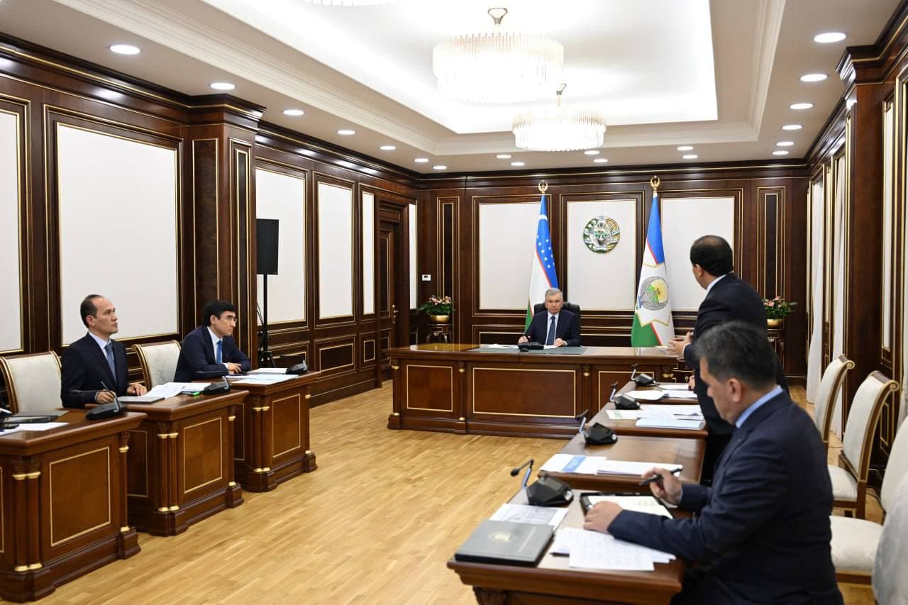 Қурилиш материаллари тармоғидаги режалар тақдимот қилинди