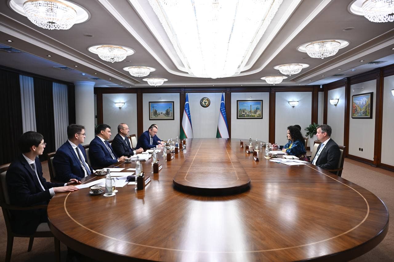 Яшил иқлим жамғармаси бош директори Мафальда Дуарте билан учрашув