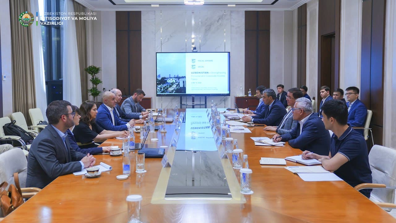 A meeting was held with the IMF delegation