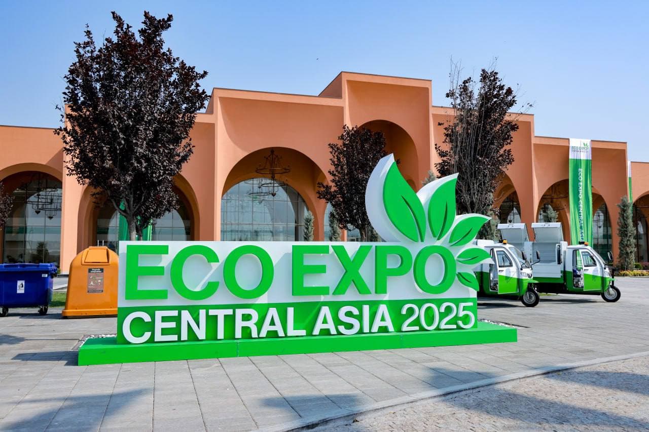 Currently, the opening ceremony of the International Exhibition of Environmental Technologies Eco Expo Central Asia 2025 is taking place in the capital's exhibition complex CAEx.