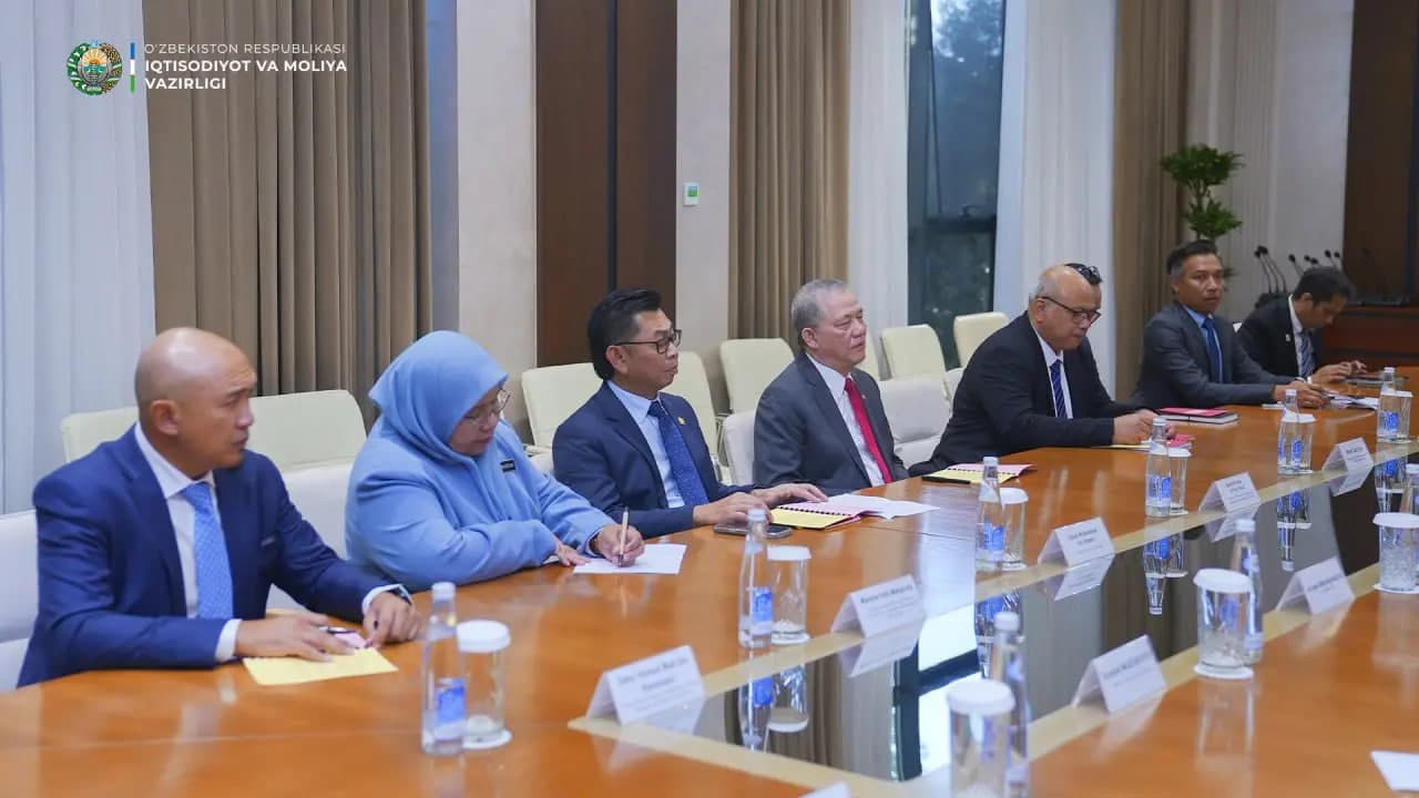 Малайзия ҳукумати вакиллари билан учрашув бўлиб ўтди