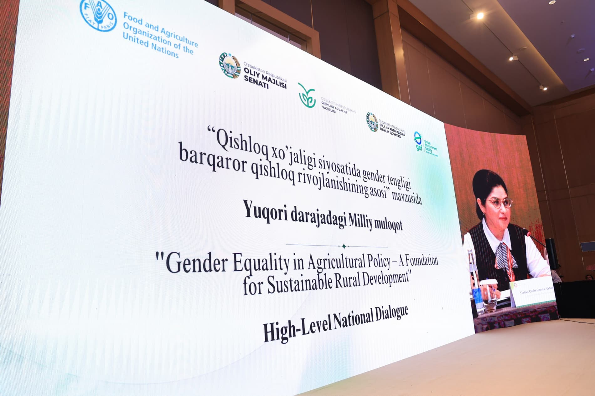 Қишлоқ хўжалиги сиёсатида гендер тенглиги - барқарор қишлоқ ривожланишининг асоси