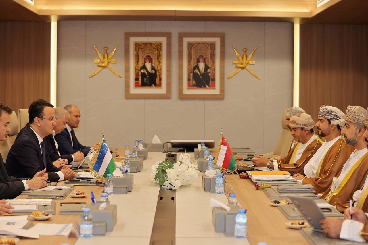 High-level talks with the state and business circles of Oman in Muscat