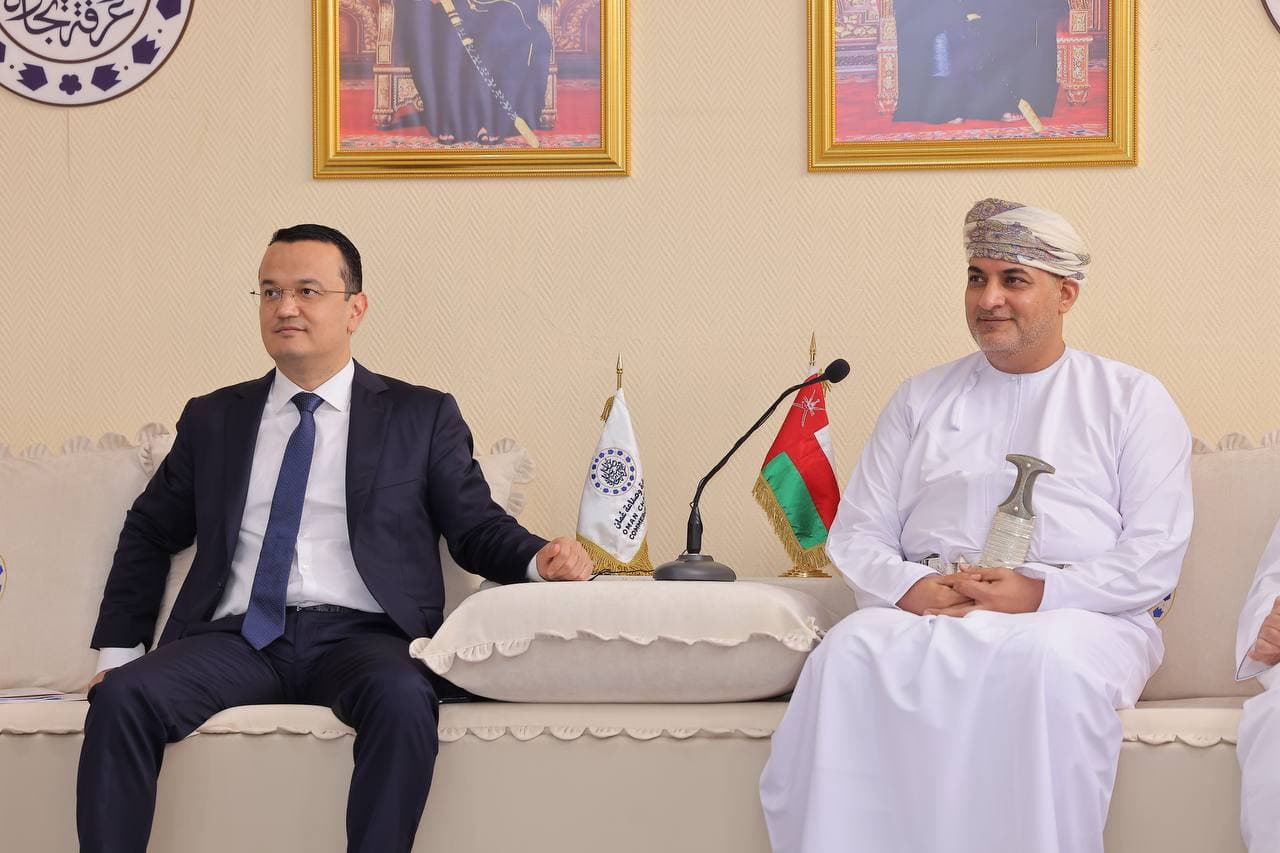 High-level talks with the state and business circles of Oman in Muscat