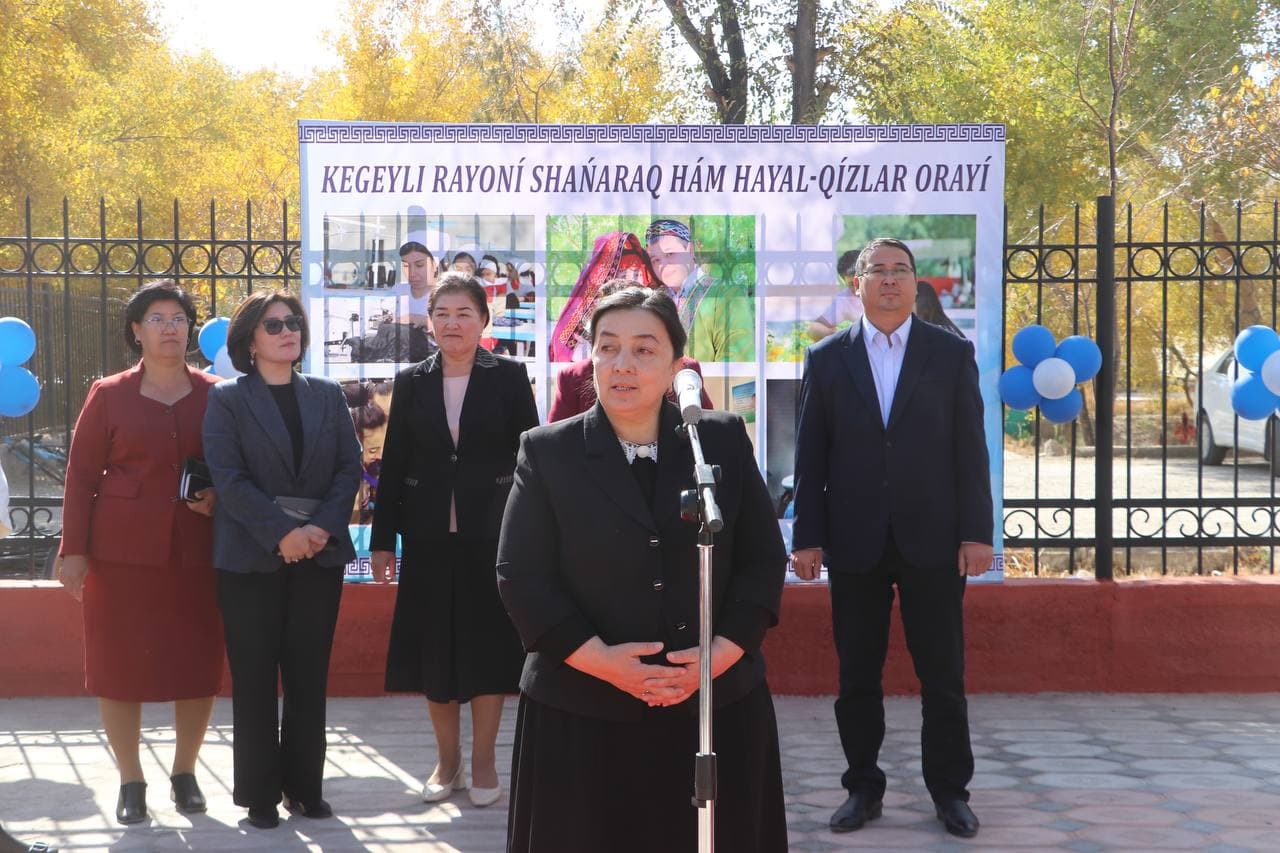 Jáne bir "Shańaraq hám hayal-qızlar mákanı" jumıs basladı