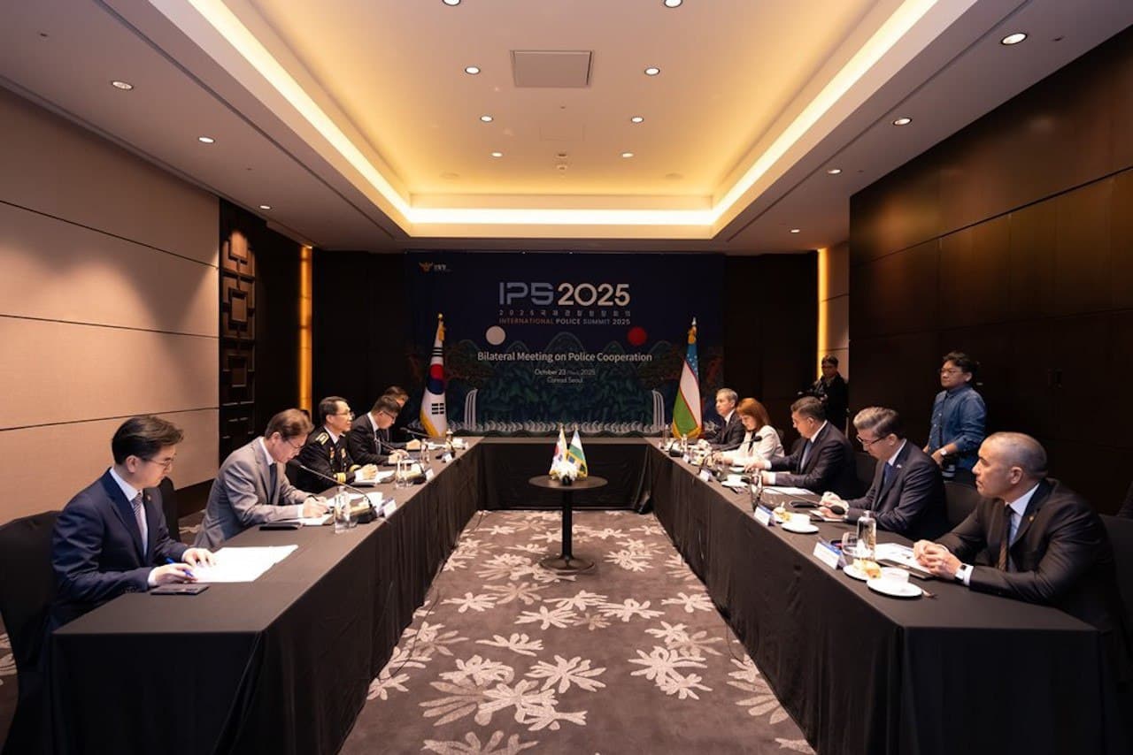 Ўзбекистон Республикаси Ички ишлар вазирлиги делегацияси Халқаро полиция саммитида иштирок этди