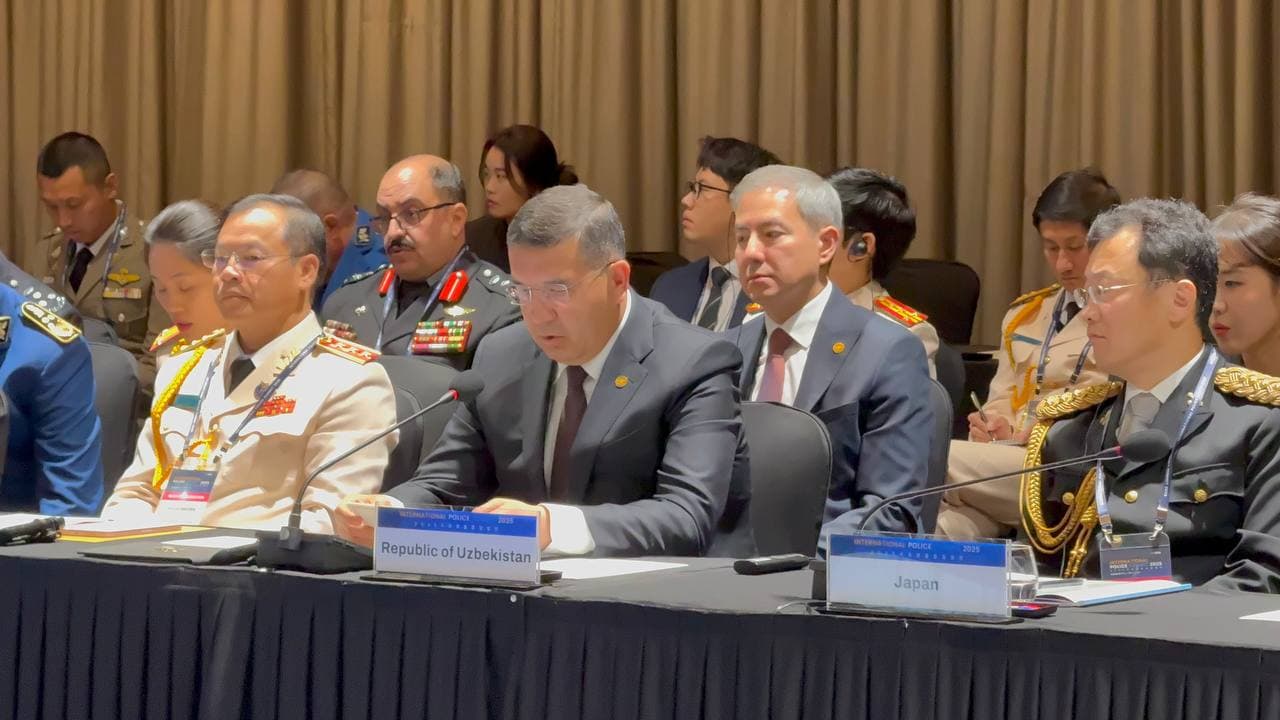 Ўзбекистон Республикаси Ички ишлар вазирлиги делегацияси Халқаро полиция саммитида иштирок этди