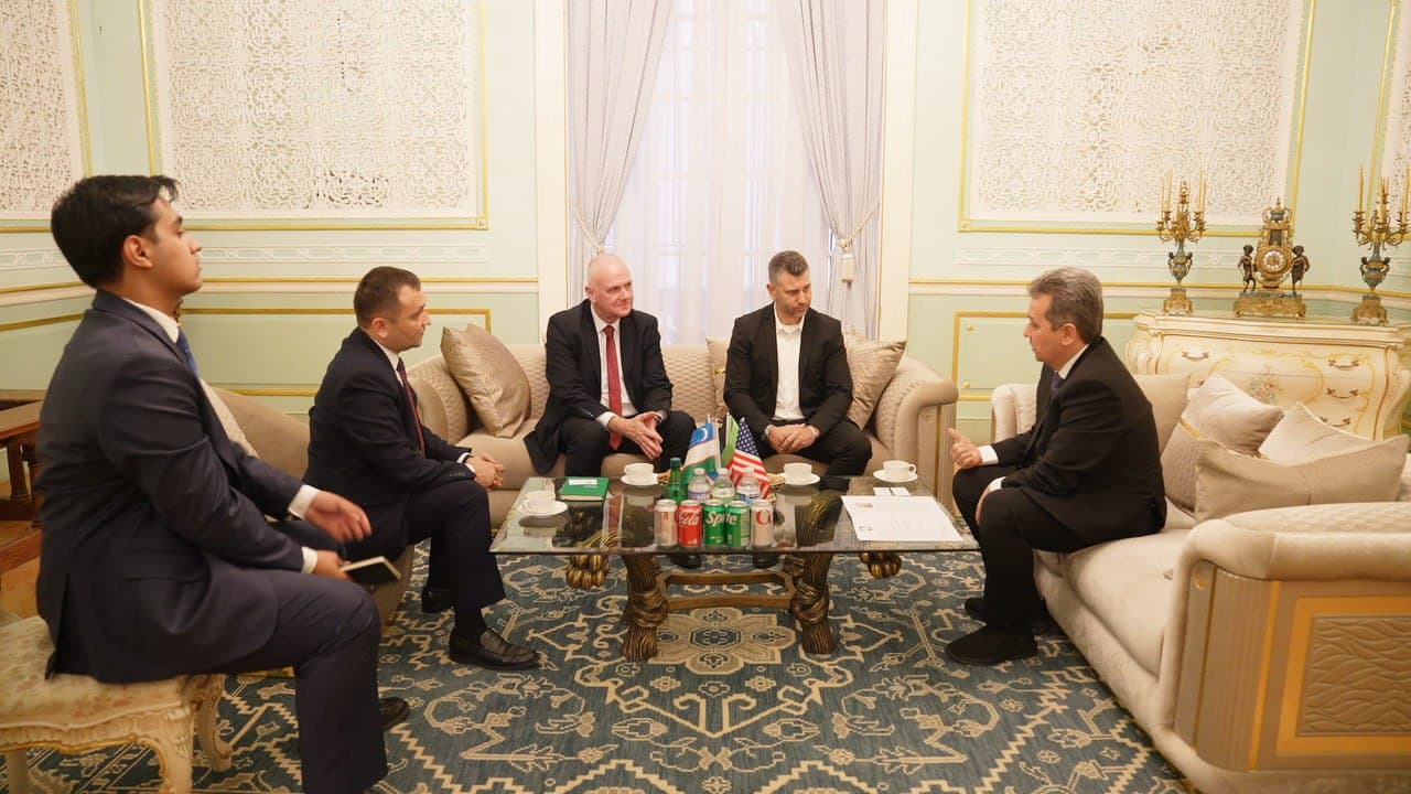 Uzbekistan and Talos Capital Discuss Venture Cooperation and Startup Investment Opportunities
