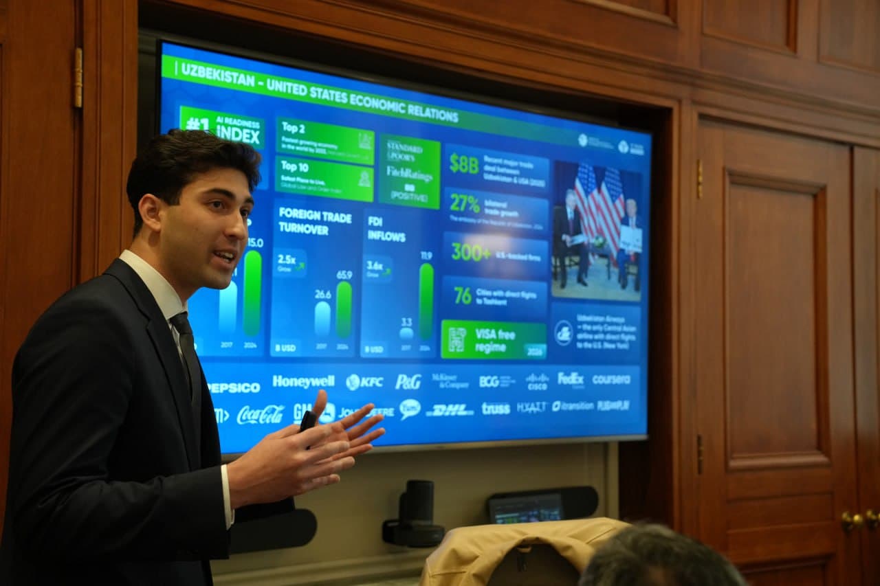 Ўзбекистон делегацияси АҚШ Савдо палатасида IT соҳасидаги ҳамкорлик истиқболларини муҳокама қилди