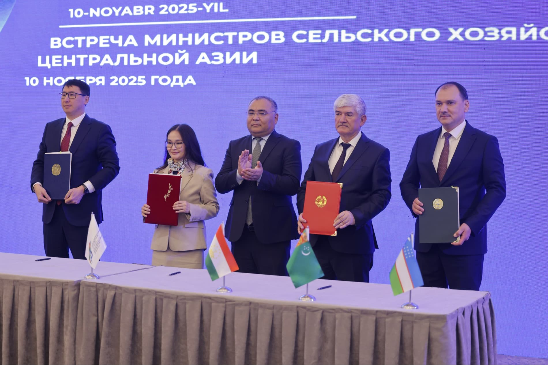 Марказий Осиё давлатлари аграр ҳамкорлиги янги босқичга чиқмоқда