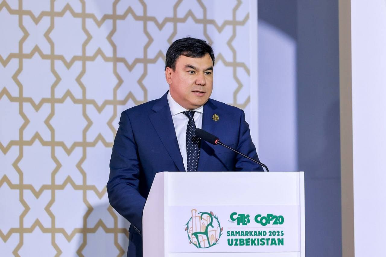 Official Opening of CITES CoP20 Held in Samarkand