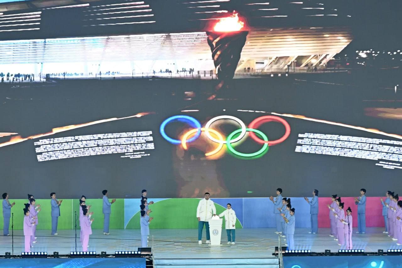 Prezident Olimpiadasınan-Jáhán Olimpiadasına: Jaslarımız qábiletin kórsetetuǵın úlken sport bayramı baslandı