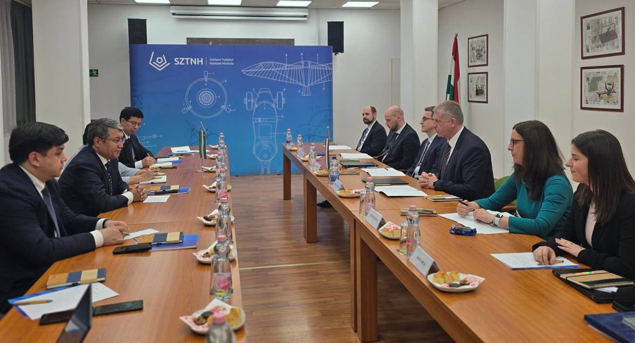 Adliya vaziri Vengriya Intellektual mulk idorasi prezidenti bilan uchrashdi