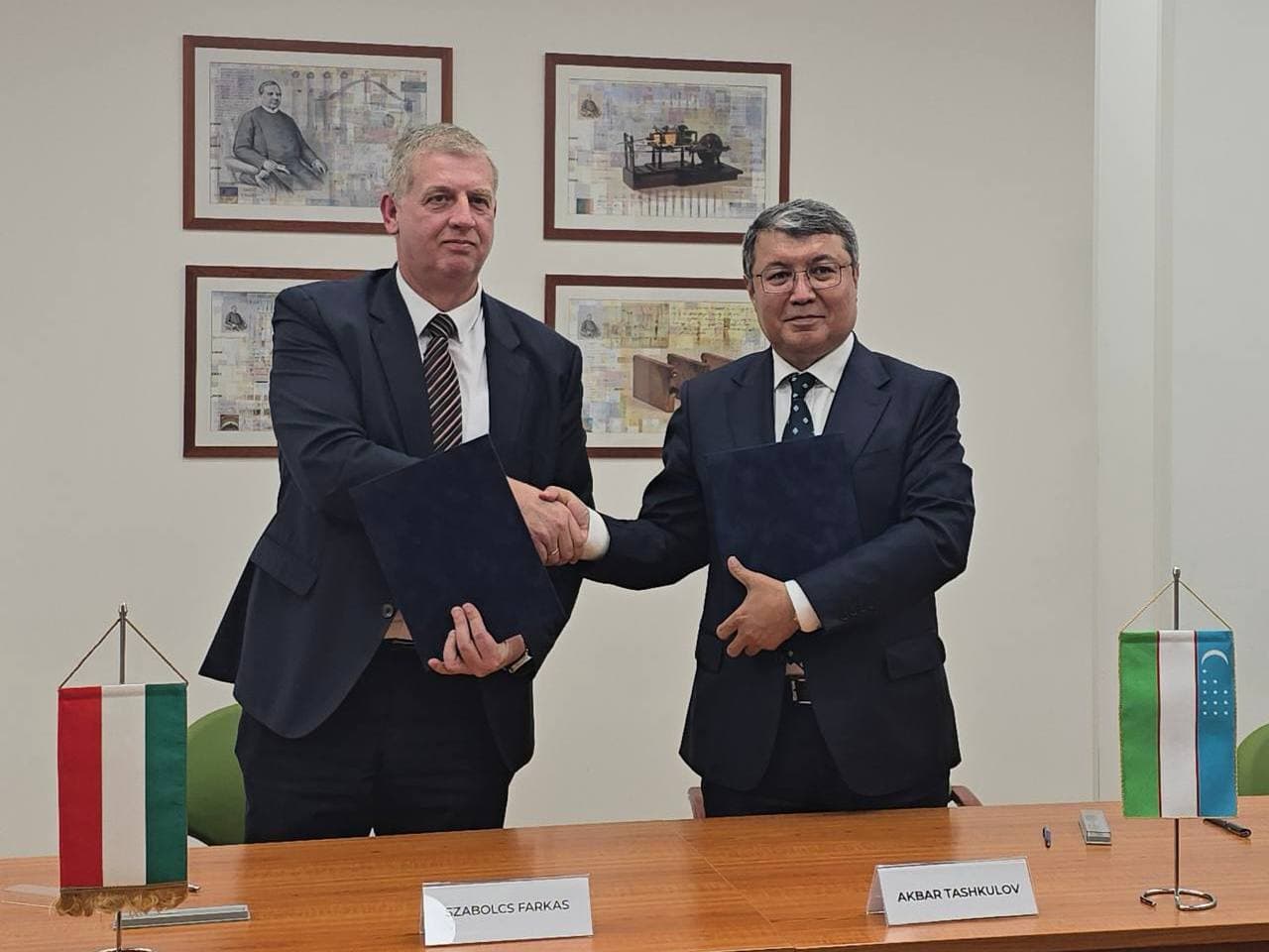 Adliya vaziri Vengriya Intellektual mulk idorasi prezidenti bilan uchrashdi