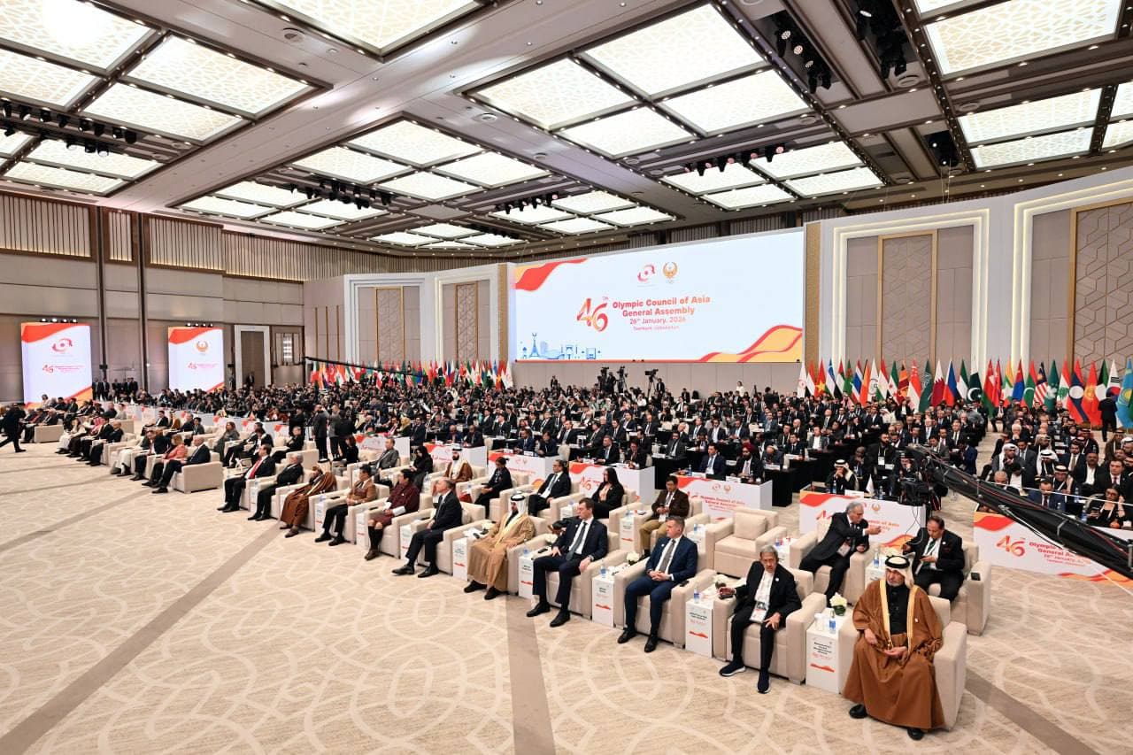 Ўзбекистон Президенти Осиё Олимпия кенгашининг 46-Бош ассамблеяси иштирокчиларини қутлади