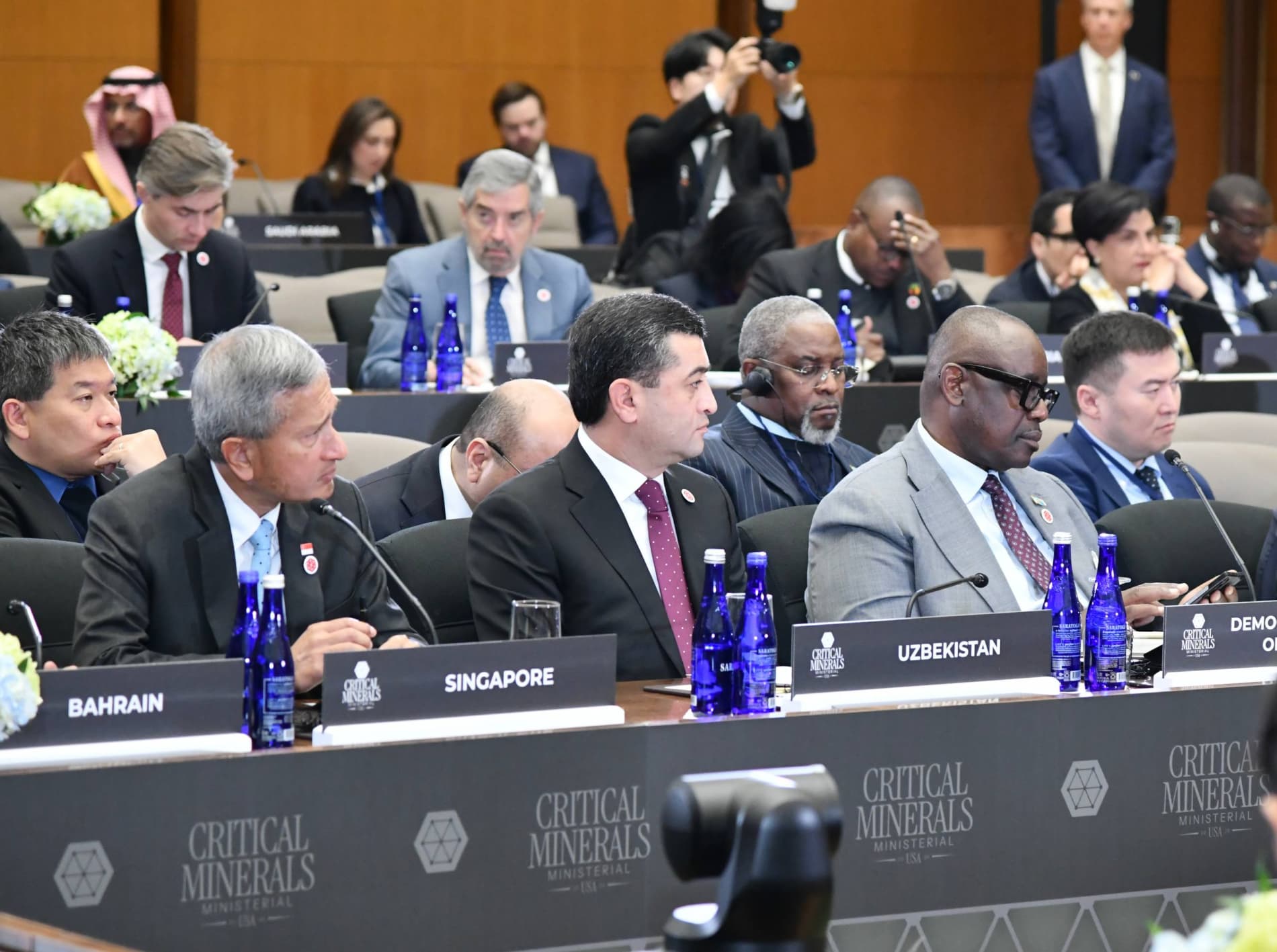 O‘zbekiston delegatsiyasi AQShda muhim minerallar bo‘yicha vazirlar uchrashuvida ishtirok etdi