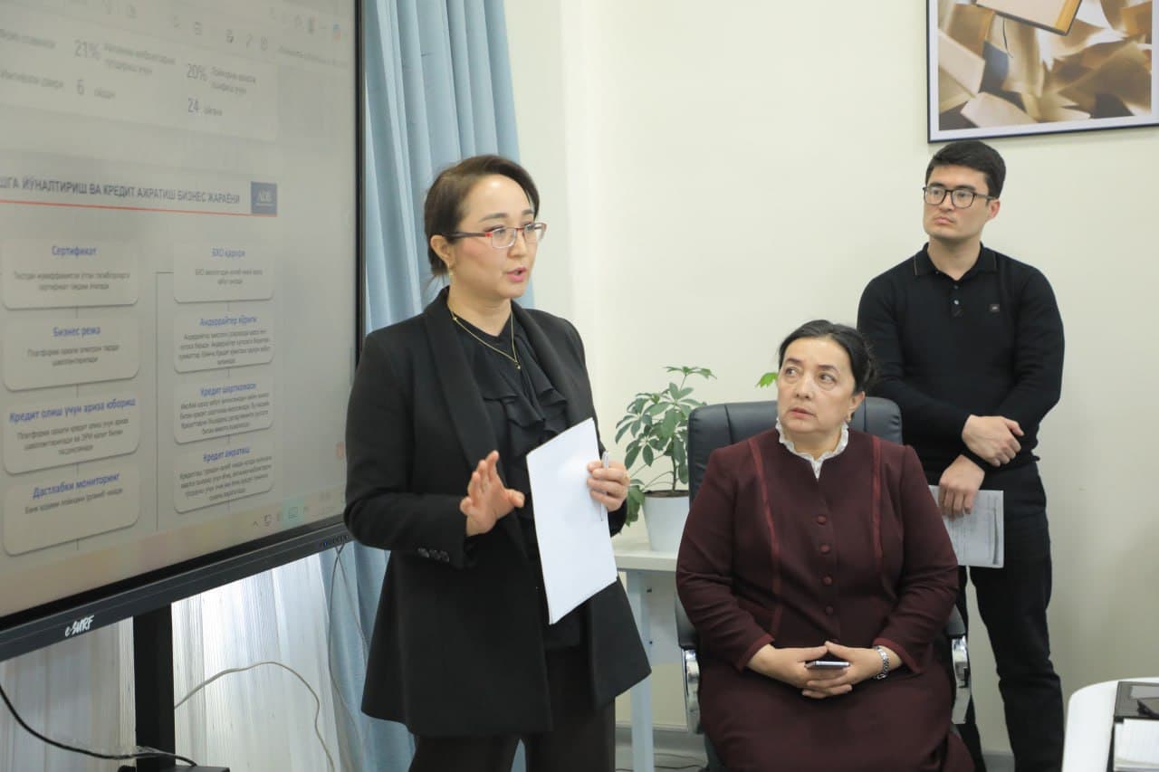 Bir guruh tadbirkor ayollar bilan ochiq muloqot o‘tkazildi