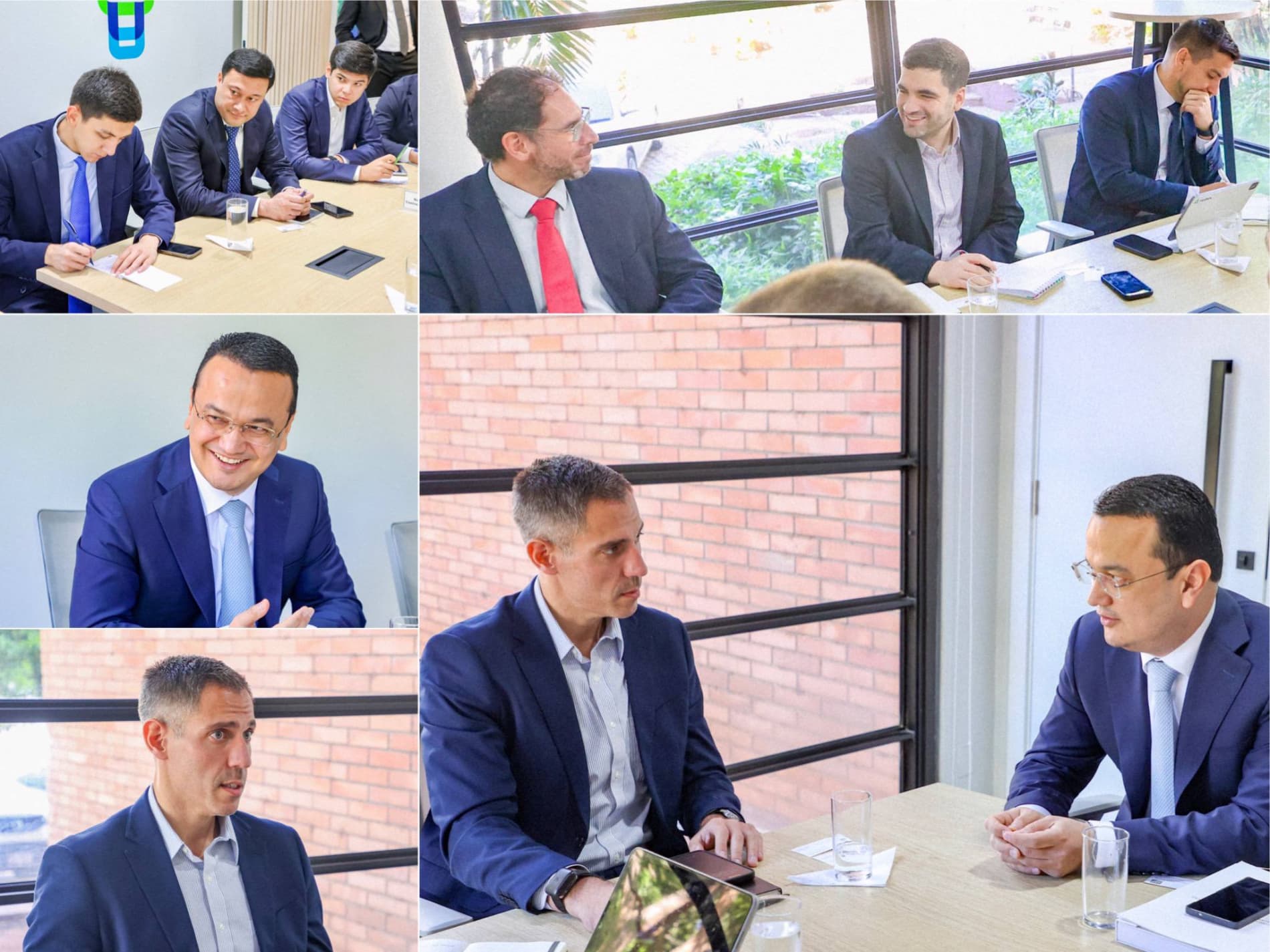 Paragvay vazirlari hamda Milliy elektr energiyasi administratsiyasi (ANDE) rahbari bilan uchrashuv