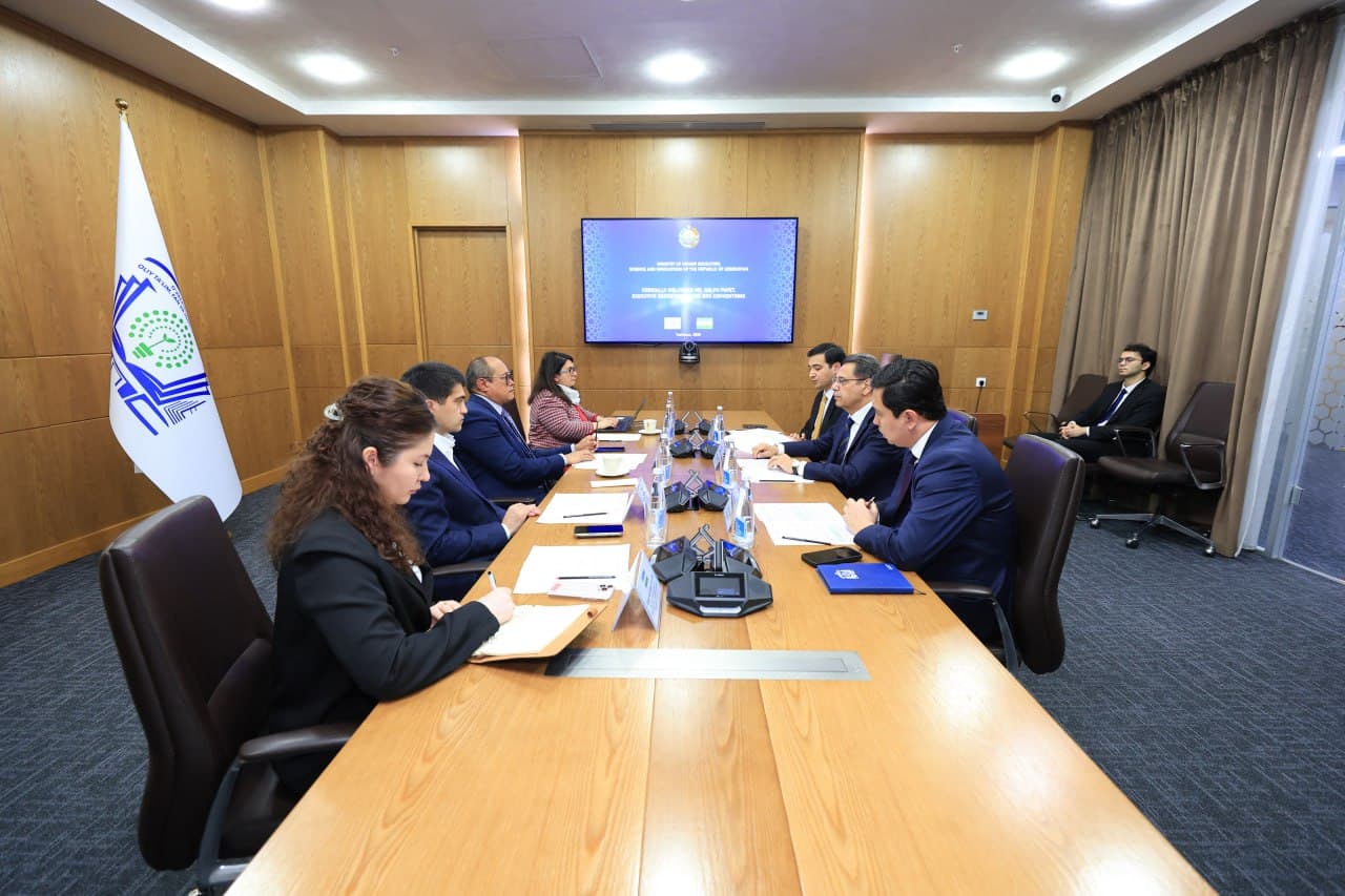 Экологик хавфсизлик йўлида халқаро ҳамкорлик: Ўзбекистон ва BRS котибияти учрашуви