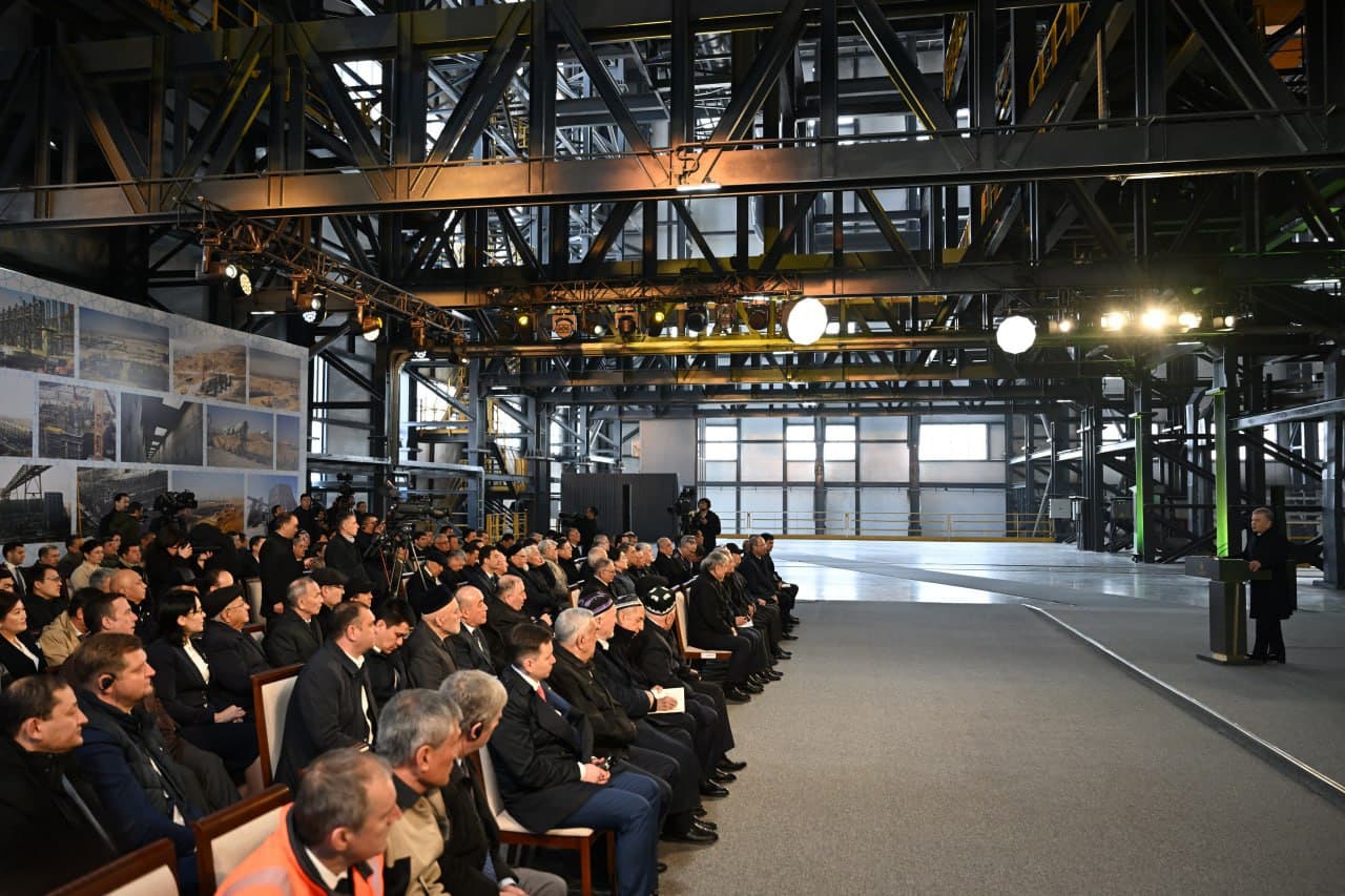 В Алмалыке запущена первая очередь новой медно-обогатительной фабрики