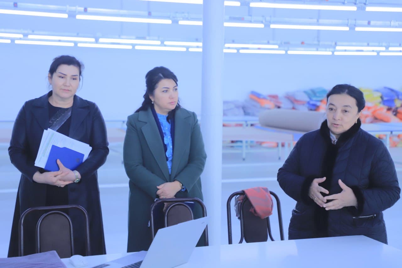 Нарпай туманида лидер тадбиркор аёллар билан учрашув бўлиб ўтди