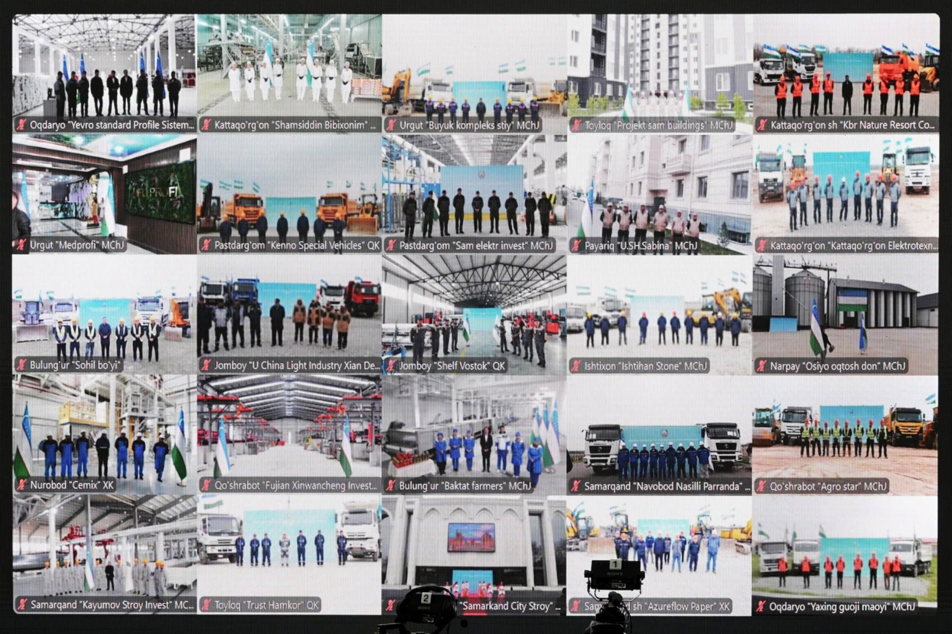 Самарқанд вилоятида йирик лойиҳаларни ишга тушириш ва қурилишини бошлашга старт берилди