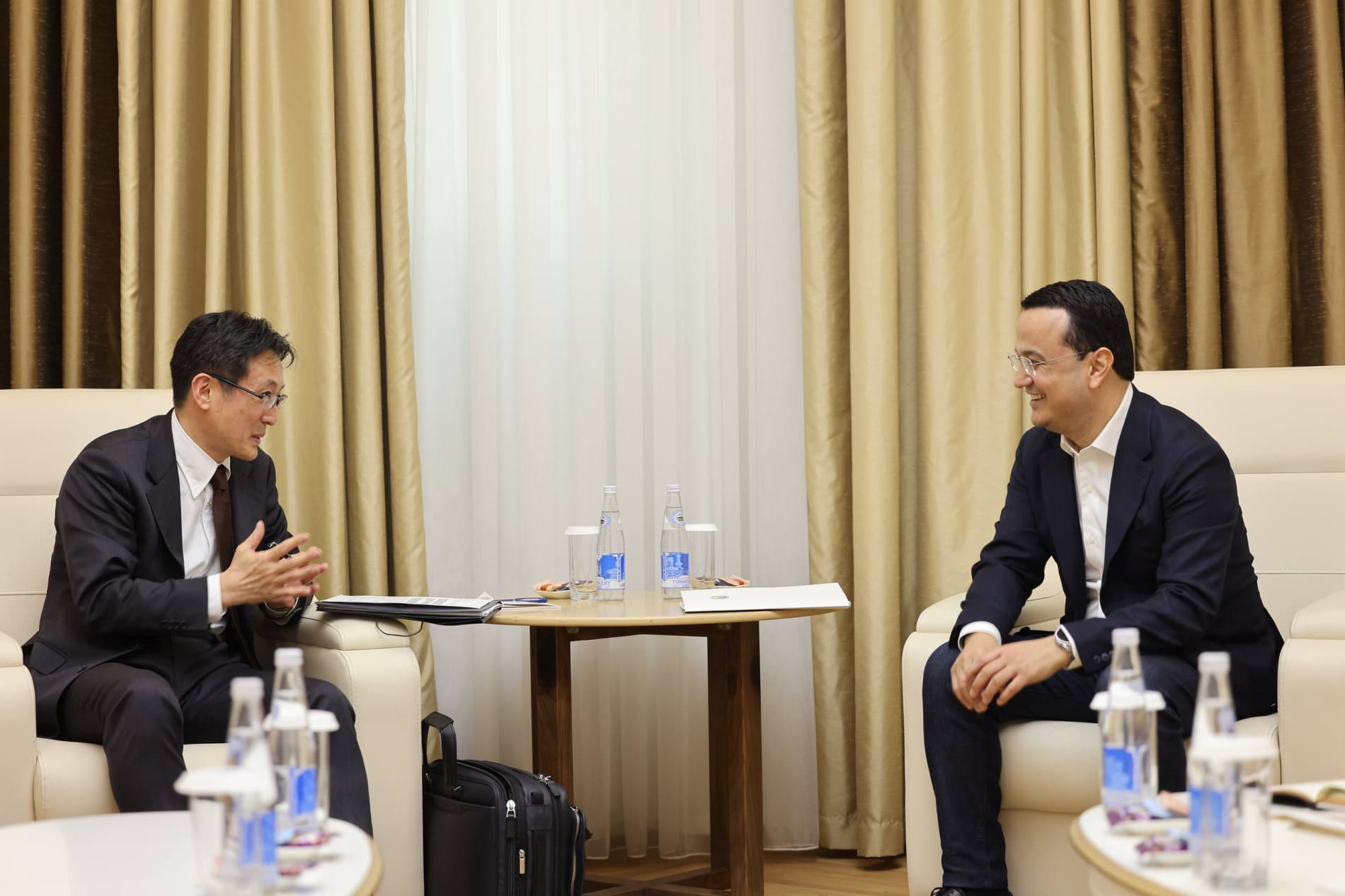 Meeting with the JICA delegation