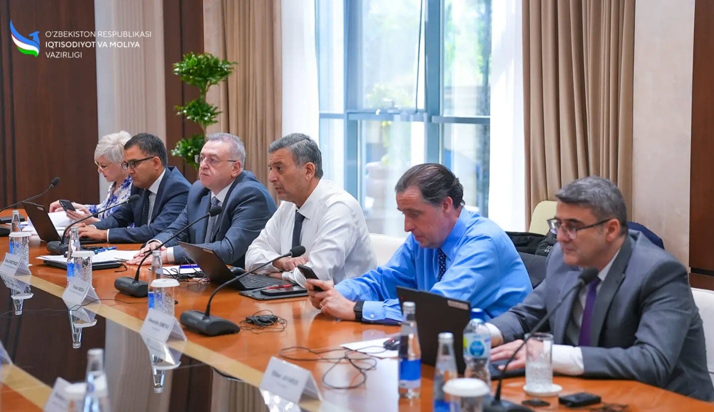 Meeting with representatives of the International Monetary Fund (IMF) mission to Uzbekistan
