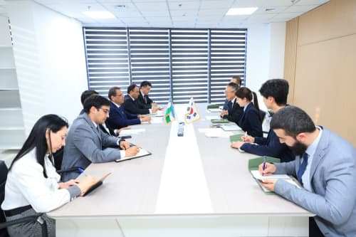 Eksimbankning Toshkentdagi vakolatxonasi rahbari bilan uchrashuv