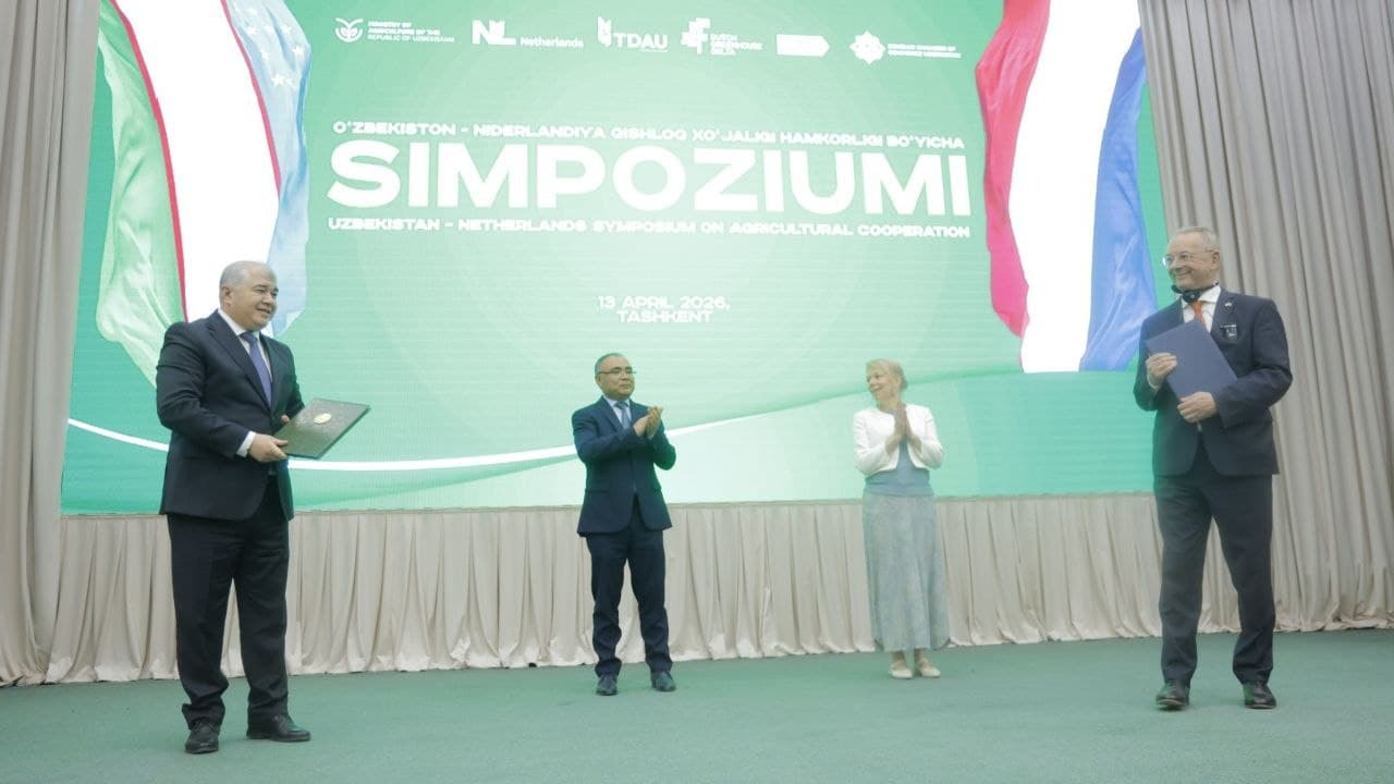 O‘zbekiston–Niderlandiya simpoziumi: hamkorlik yangi bosqichda