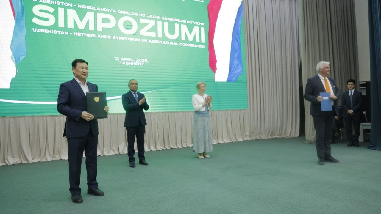 O‘zbekiston–Niderlandiya simpoziumi: hamkorlik yangi bosqichda