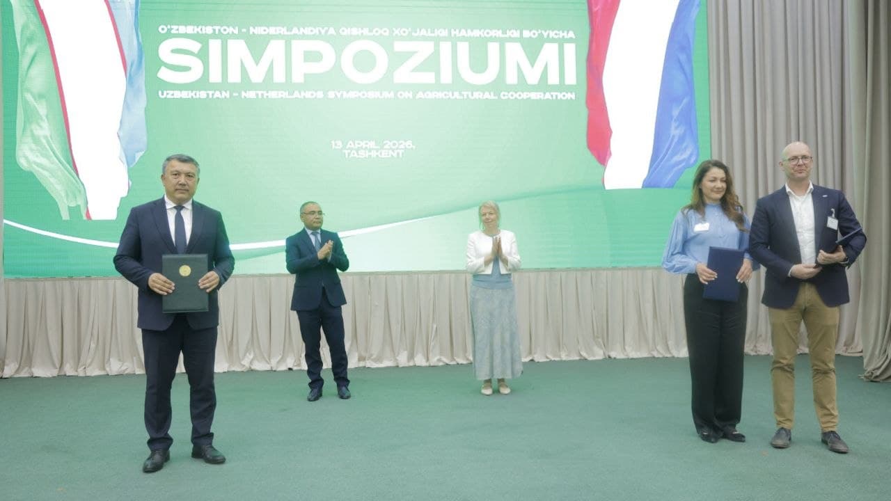 O‘zbekiston–Niderlandiya simpoziumi: hamkorlik yangi bosqichda